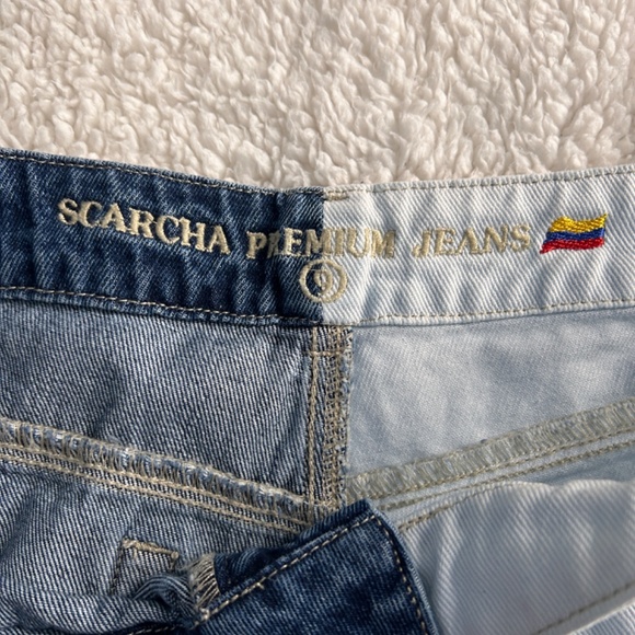 Two toned Ripped Jeans - Picture 2 of 2